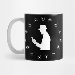 Social media in everyday life... Mug